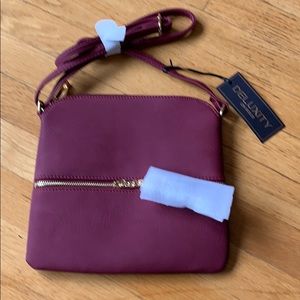 Vegan leather crossbody